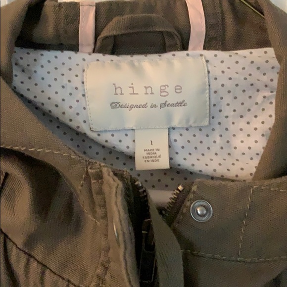 Hinge Army Green Jacket from Nordsrom - Picture 5 of 7